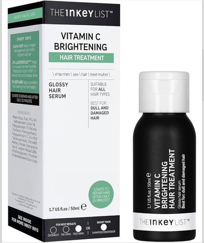 The INKEY List Vitamin C Brightening Hair Treatment For Glossy Hair 50ml