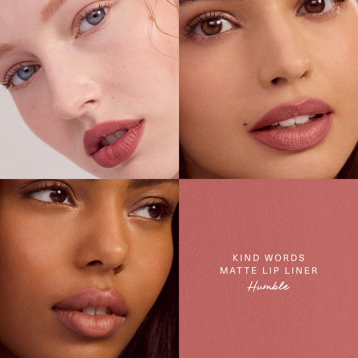 Rare Beauty by Selena Gomez 
Kind Words Lip Liner.. Humble - light rose..