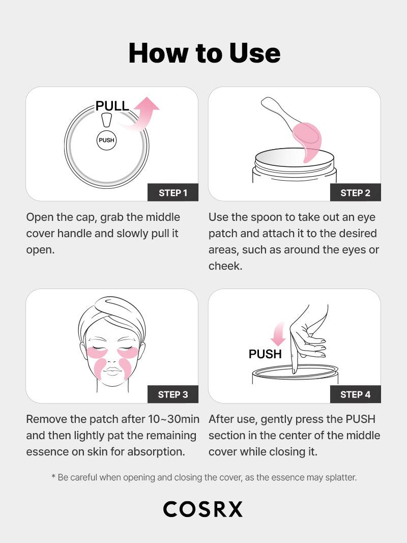 COSRX The Peptide Collagen Hydrogel Eye Patch..