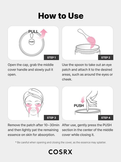 COSRX The Peptide Collagen Hydrogel Eye Patch..
