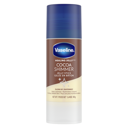 VASELINE® COCOA SHIMMER JELLY STICK.