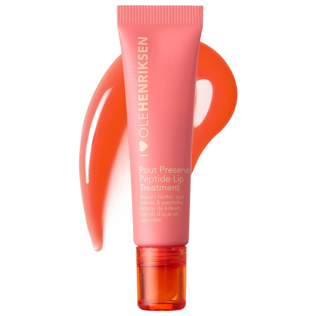 OLEHENRIKSEN 
Pout Preserve Chillers Peptide Lip Treatment..Grenada Guava - coral tint.