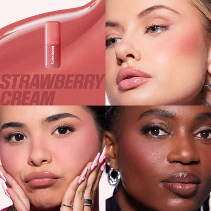 HUDA BEAUTY 
Berries and Cream Liquid Blush and Lip Gloss Set..