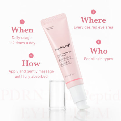 Medicube PDRN Pink Peptide Eye Cream..