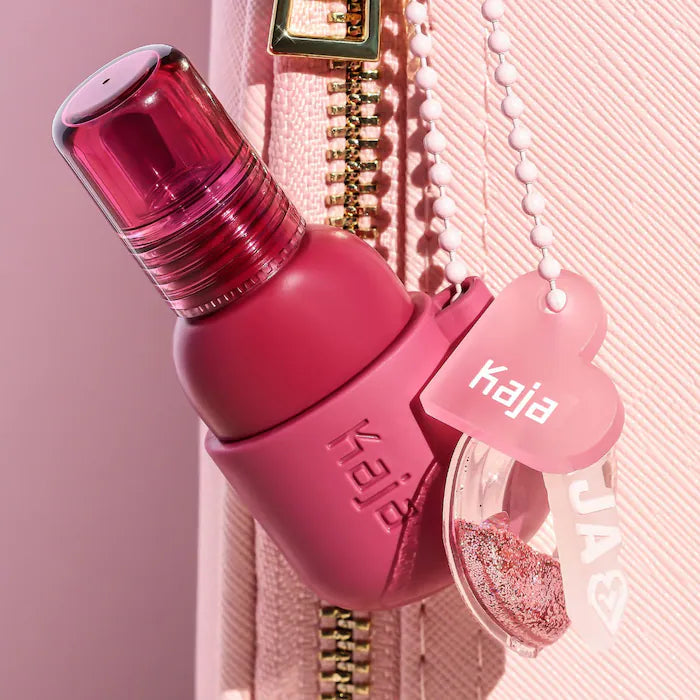 Kaja 
Jelly Charm Glazed Lip Stain &amp; Blush With Keychain.