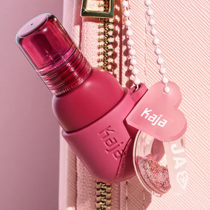 Kaja 
Jelly Charm Glazed Lip Stain &amp; Blush With Keychain.