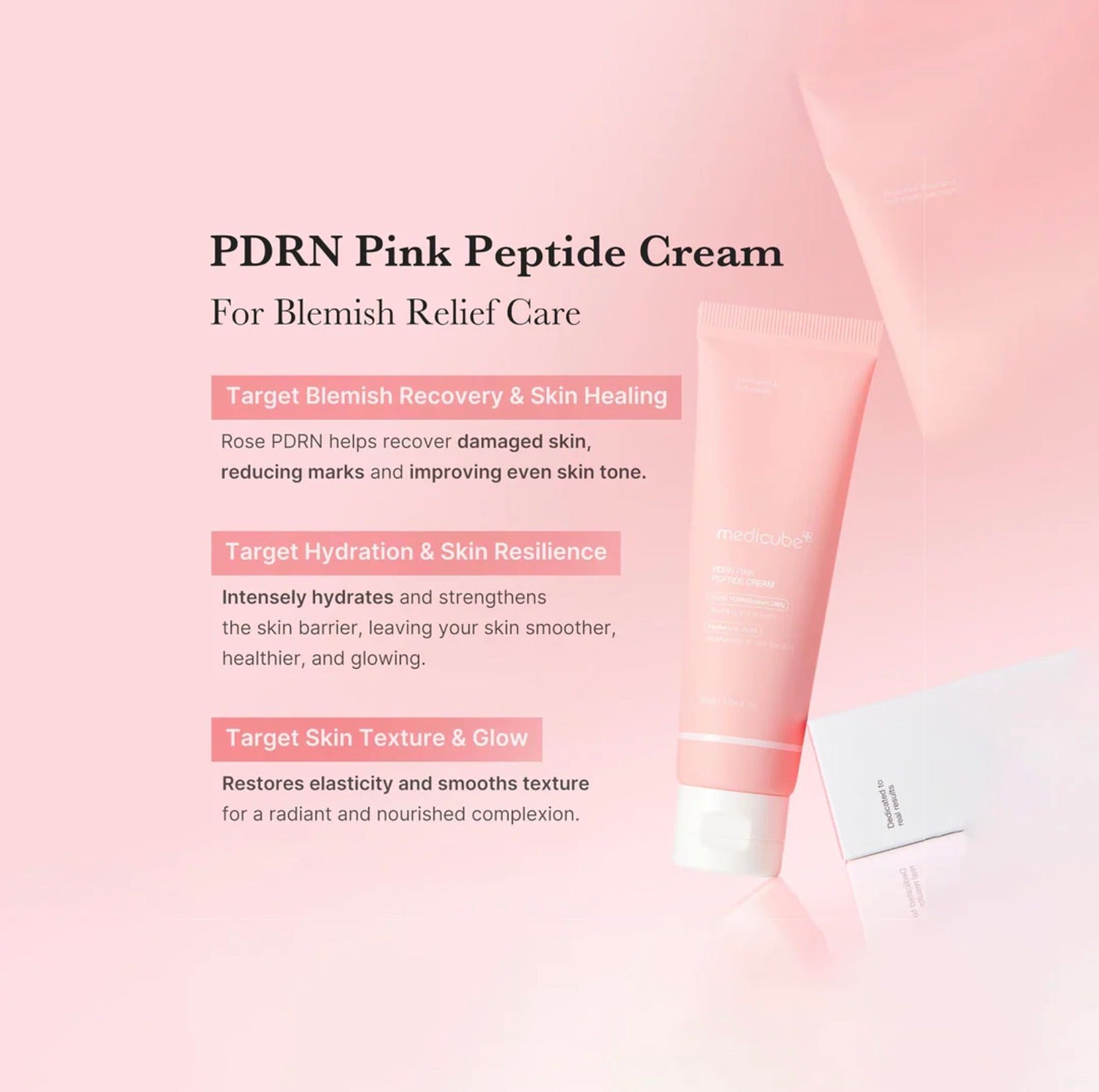 Medicube PDRN Pink Hyaluronic Moisturizing Cream