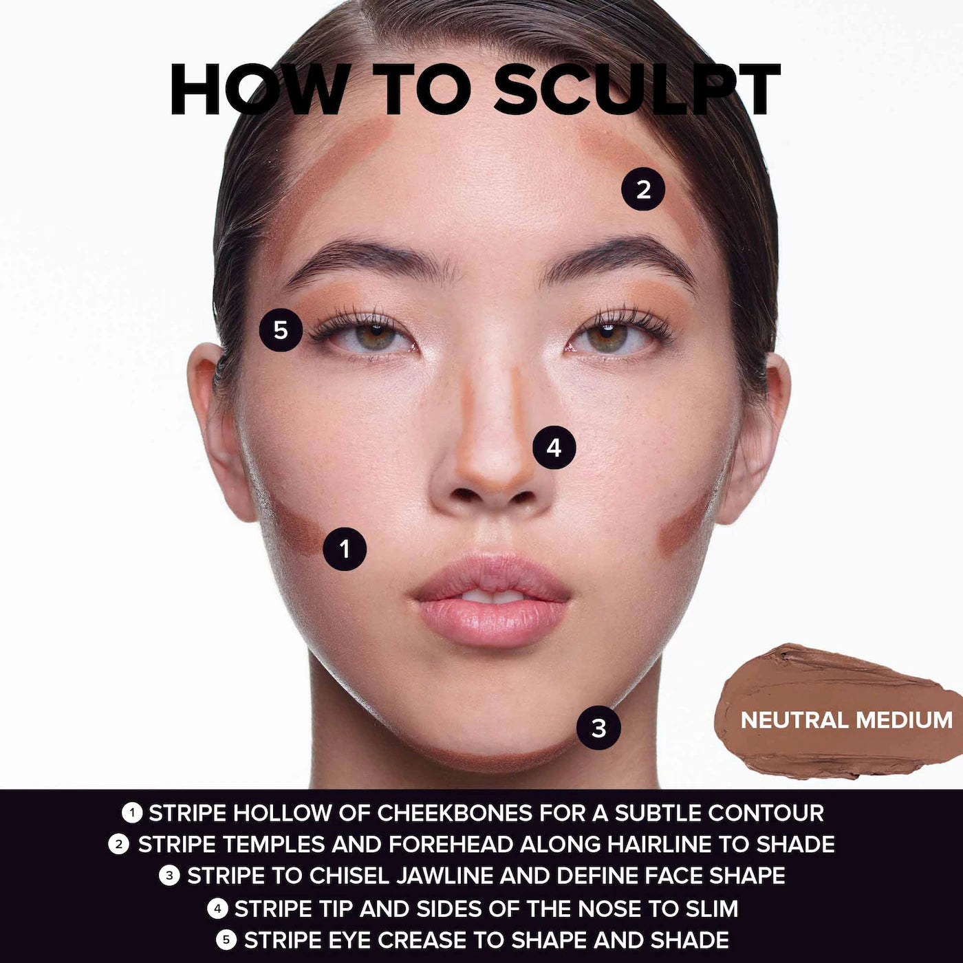 NUDESTIX 
Tinted Blur Contour Stick..