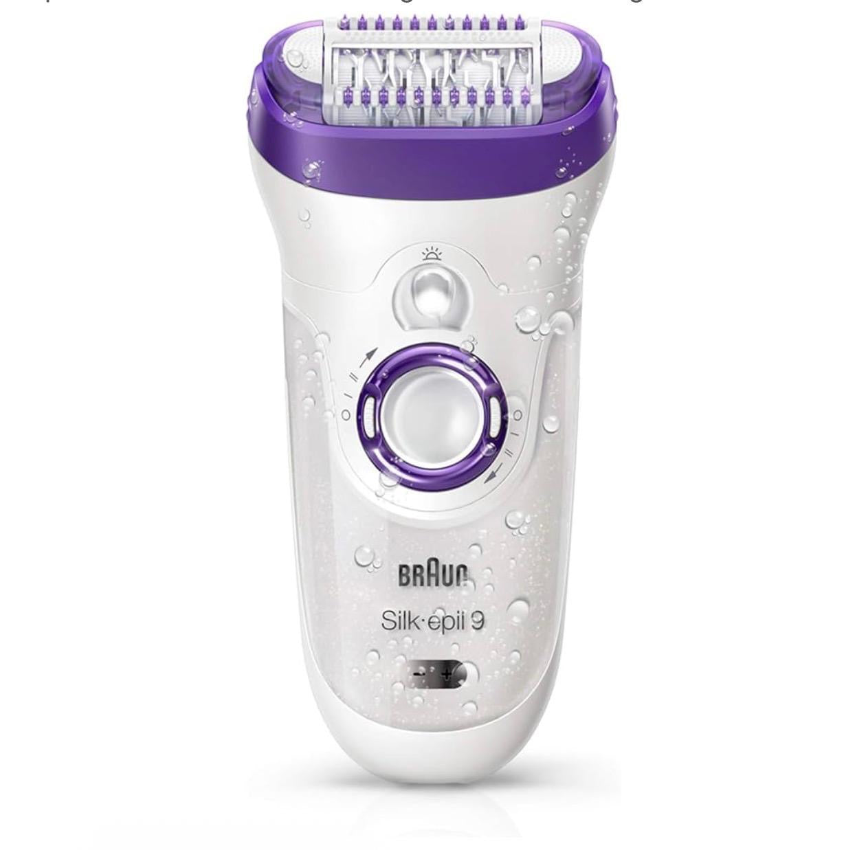 Braun Silk-épil 9 9-579 Bonus edition - Wet&amp;Dry Cordless epilator with 7 extras including a facial cleansing brush
