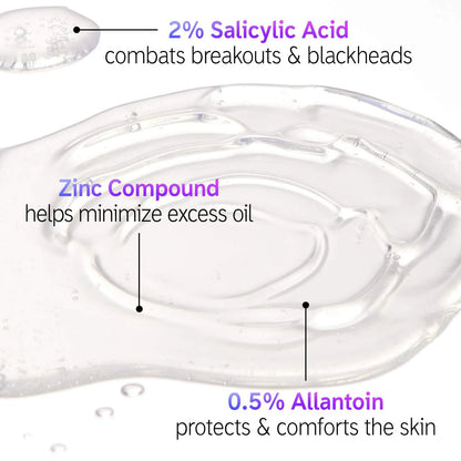 The INKEY List 
Salicylic Acid Acne + Blackhead Cleanser..