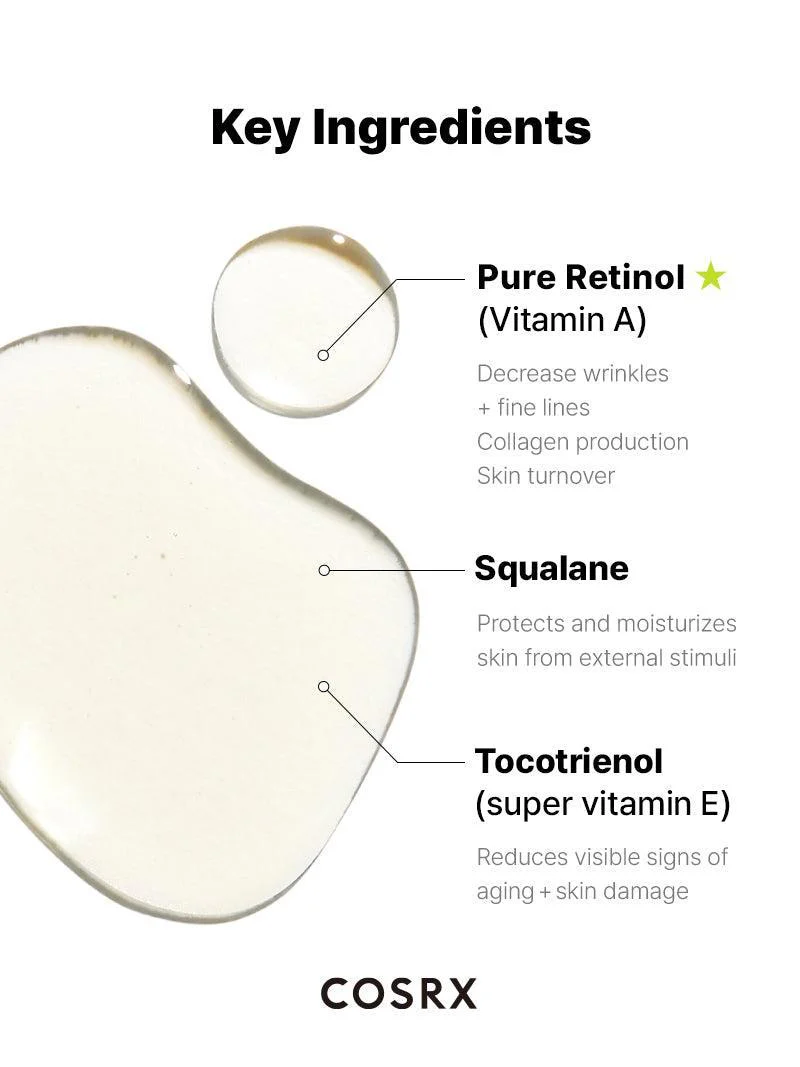 COSRX The Retinol 0.5 Oil..