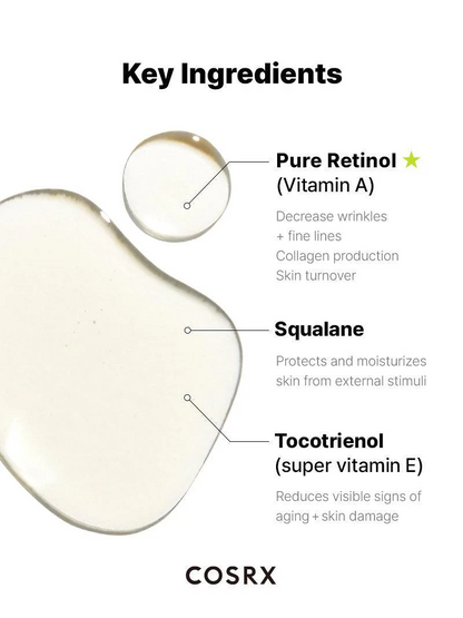 COSRX The Retinol 0.5 Oil..