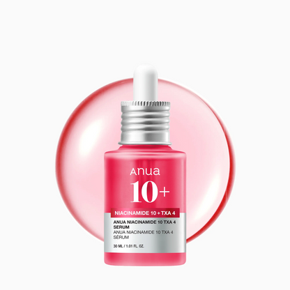 ANUA Niacinamide 10 TXA 4 Serum for Brightening and Dark Spots.