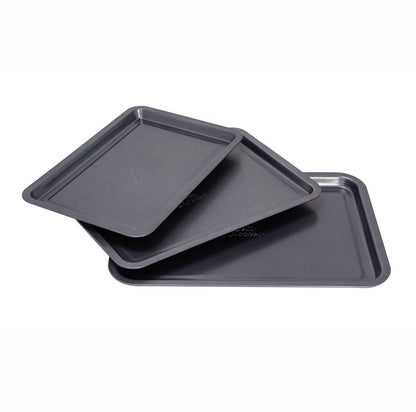 Betty Crocker nonstick 3pcs baking sheet set