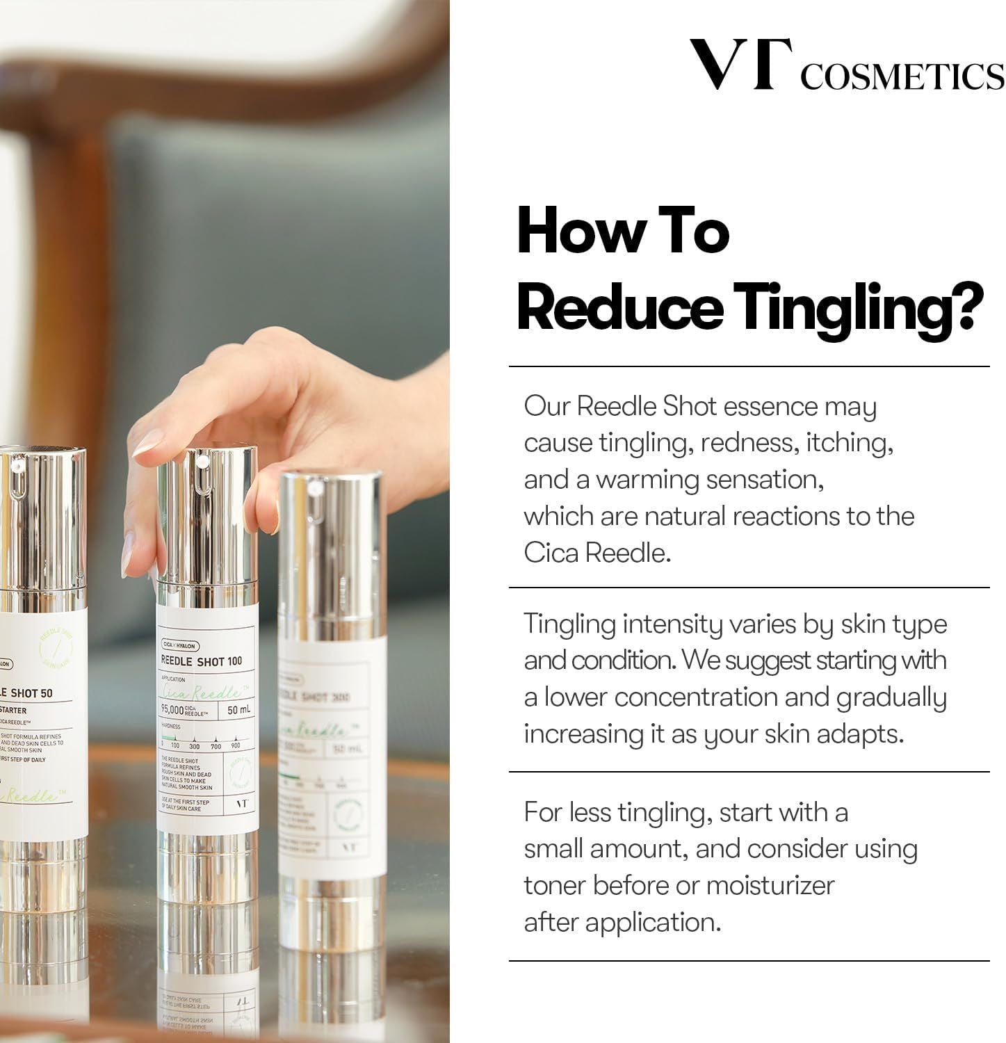 VT COSMETICS  CICA Reedle Shot 300..