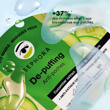 SEPHORA COLLECTION 
Caffeine Eye Mask Patches for Dark Circles + De-Puffing