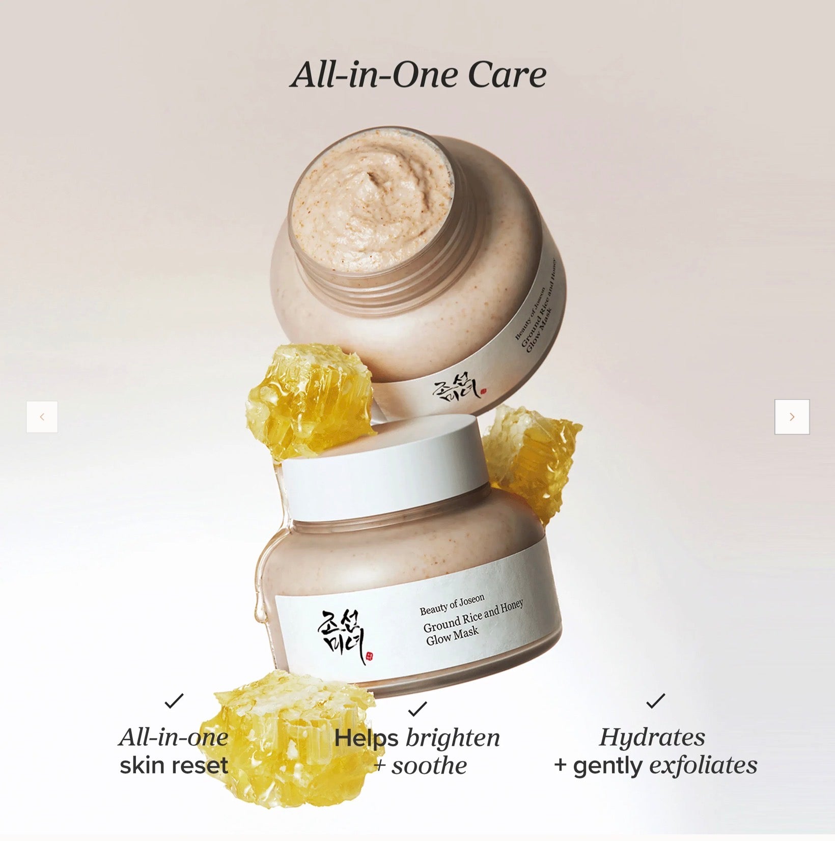 Beauty of Joseon Ground Rice and Honey Glow Mask