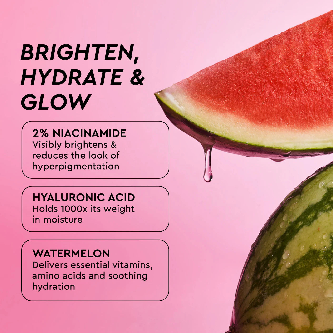 Glow Recipe 
Watermelon Glow Niacinamide Dew Drops Serum