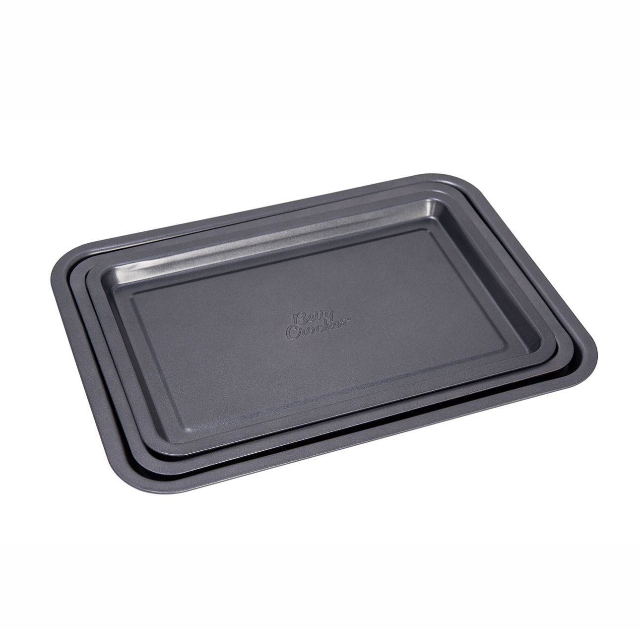 Betty Crocker nonstick 3pcs baking sheet set