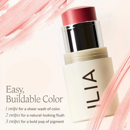 ILIA 
Multi-Stick Cream Blush + Highlighter + Lip Tint.. Dreamer - warm nude..