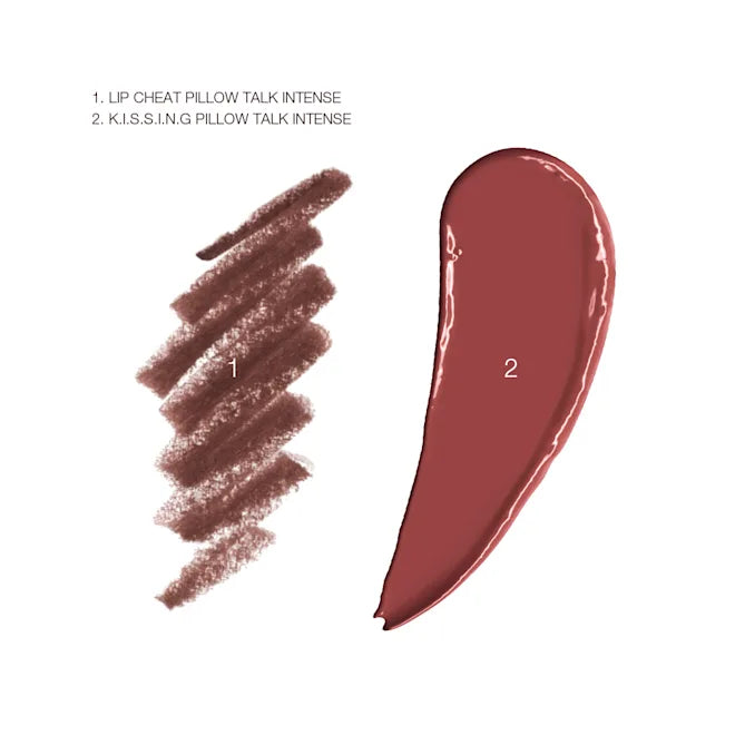 Charlotte Tilbury Mini Pillow Talk Lipstick &amp; Liner Set, Pillow Talk Intense Shade..