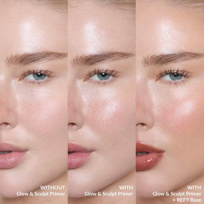 REFY 
Glow and Sculpt Face Serum Primer with Niacinamide..