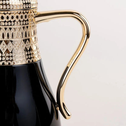 دله ستيل لون ذهبي وأسود 1 لتر و700 مل Dallaty