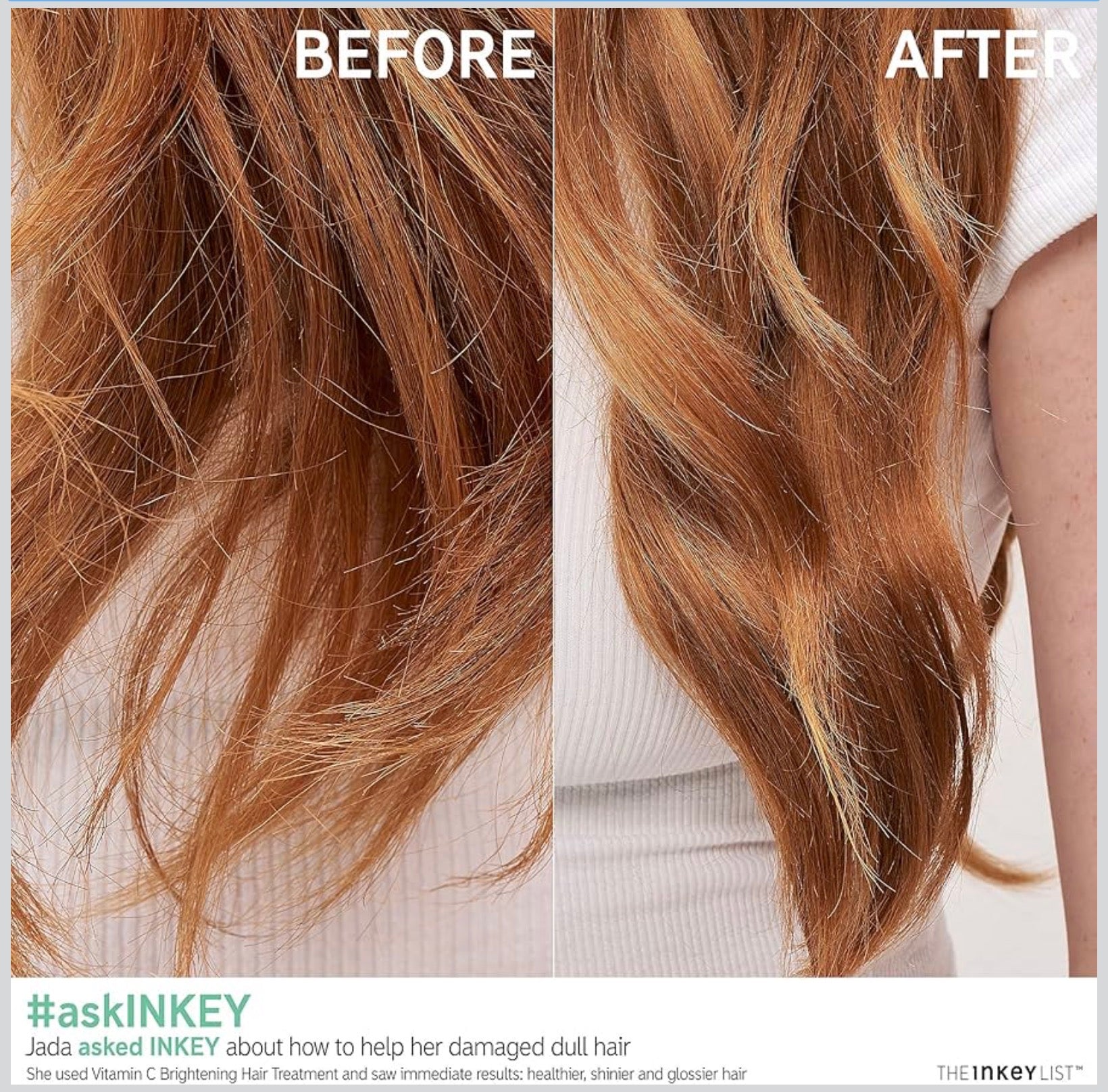 The INKEY List Vitamin C Brightening Hair Treatment For Glossy Hair 50ml