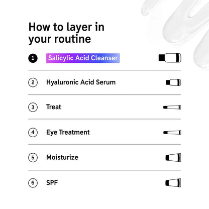 The INKEY List 
Salicylic Acid Acne + Blackhead Cleanser..