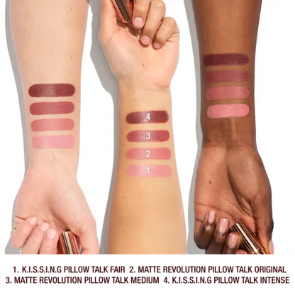 Charlotte Tilbury Mini Pillow Talk Lipstick &amp; Liner Set, Pillow Talk Intense Shade..