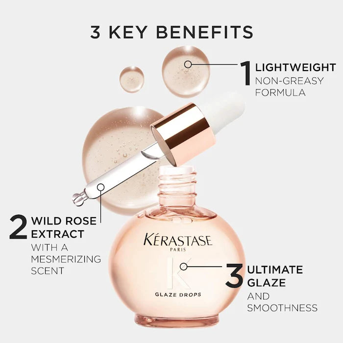 Kérastase 
Gloss Absolu Glaze Drops Anti-Frizz Hair Oil..
