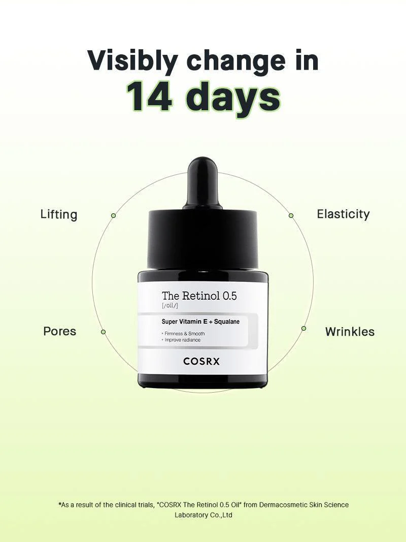 COSRX The Retinol 0.5 Oil..