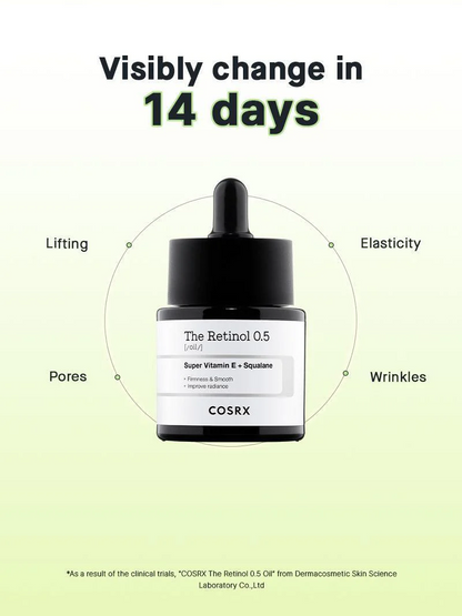 COSRX The Retinol 0.5 Oil..