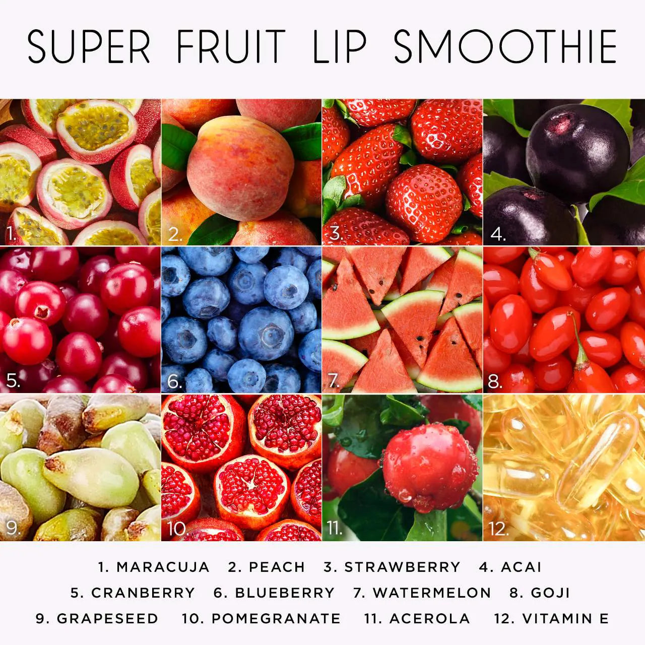 tarte 
maracuja juicy lip hydrating balm gloss.