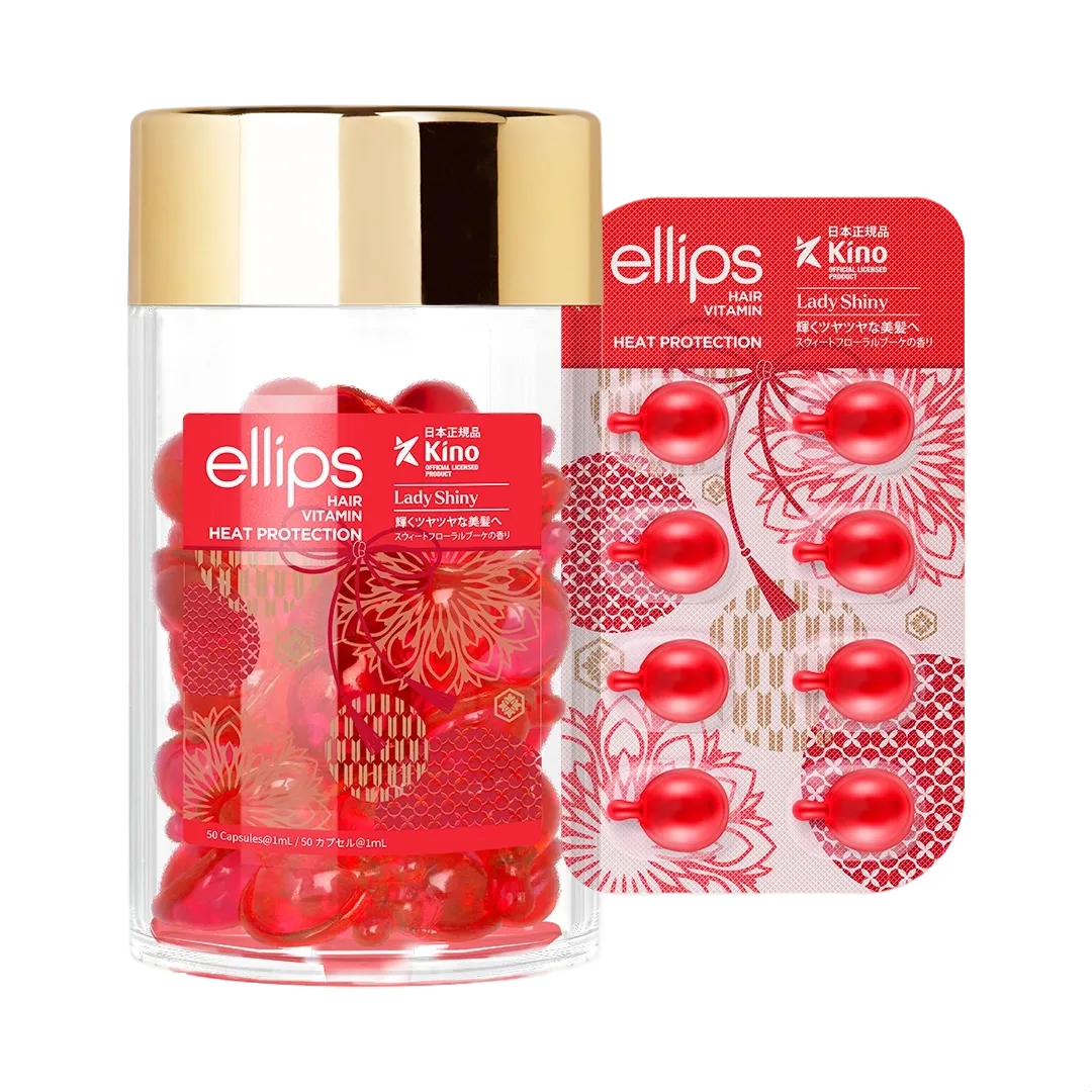 Hair capsules “Sakura Softness” Ellips Hair Vitamin Heat Protection