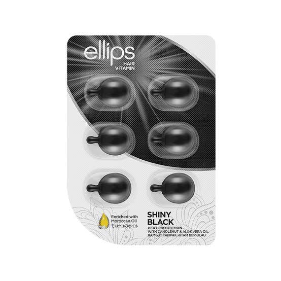 Ellips Hair Vitamin Shiny Black..