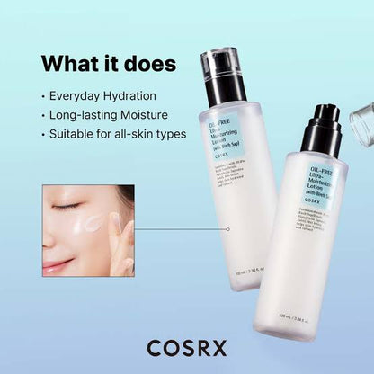 COSRX Oil-Free Ultra-Moisturizing Lotion with Birch Sap..