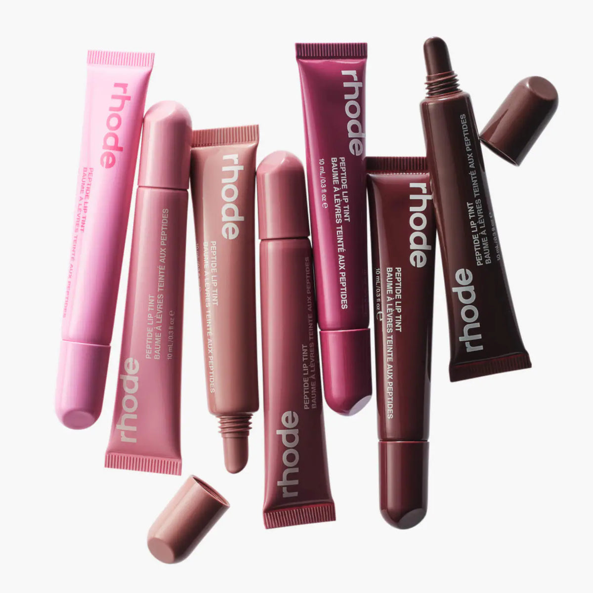 rhode 
Peptide Lip Tint Nourishing Glaze.. Raspberry Jelly - crushed berry..