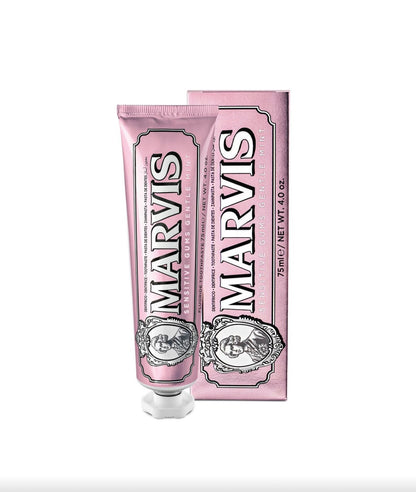 Marvis sensitive gums toothpaste..