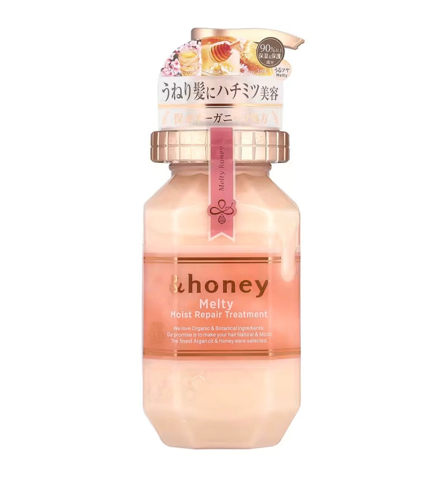 &amp; Honey, Melty Moist Repair Treatment, Sweet Rose Honey, 14.9 oz (440 ml)