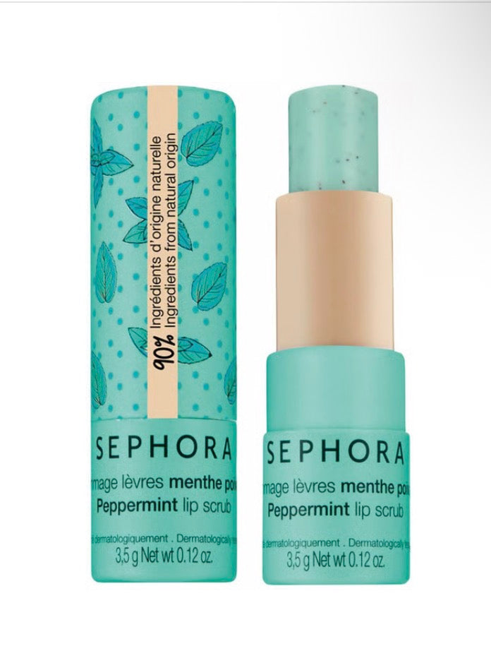Sephora Peppermint Lip Balm and Scrub - 3.5 gm