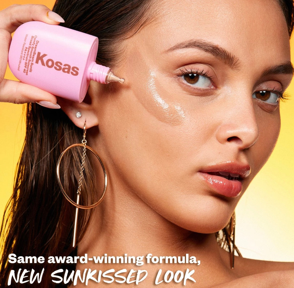 KOSAS Mini DreamBeam SPF 40 PA++++ Comfy Smooth Mineral Sunscreen sunlit