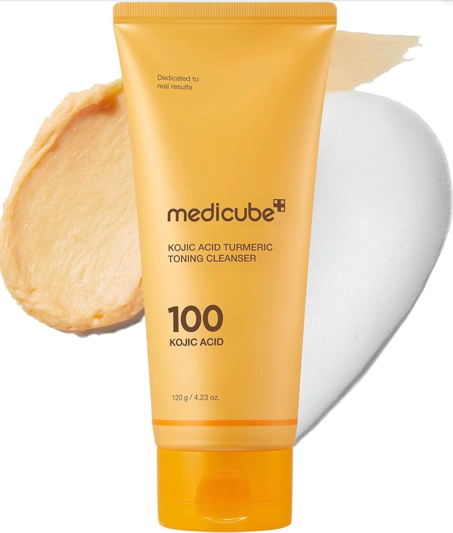 Medicube Kojic Acid Turmeric Toning Cleanser 120G