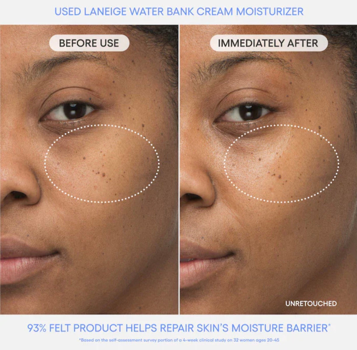 LANEIGE Water Bank Blue Hyaluronic Cream Moisturiser (50ml )