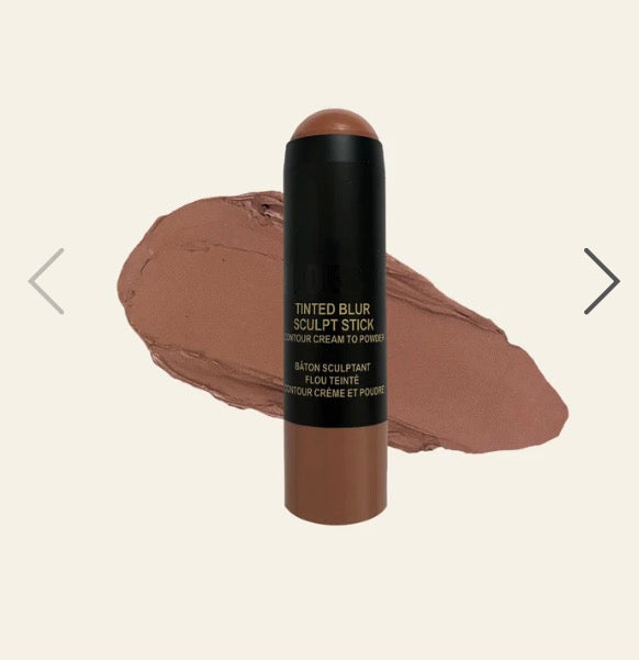 Nude stick Tinted Blur Sculpt Stick
Natural + Subtle Matte Contour Stick shade medium