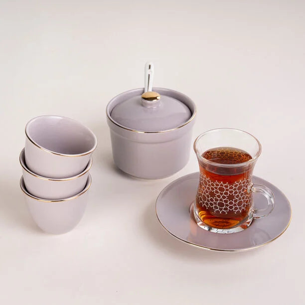 Dallaty طقم شاي و قهوة