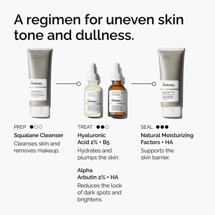 The ordinary HAAlpha Arbutin 2% + HA 30 ml