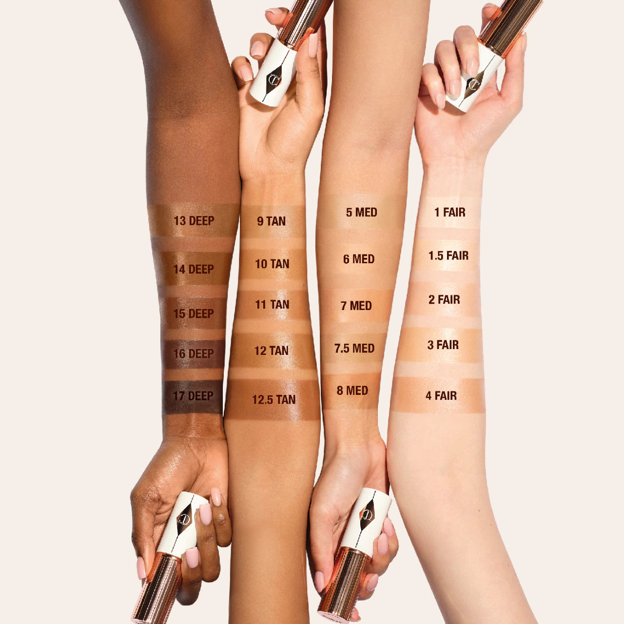 Unreal Skin Sheer Glow Tint Hydrating Foundation Stick. (Shade: 4 Fair - fair-medium with neutral undertones)