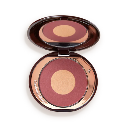 CHARLOTTE TILBURY CHEEK TO CHIC SWISH AND GLOW BLUSHER. (SHADE: WALK OF NO SHAME)
