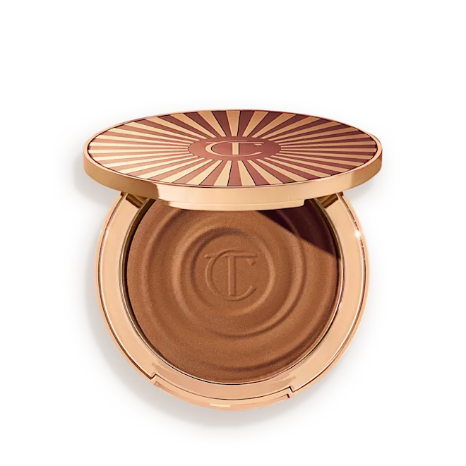 CHARLOTTE TILBURY BEAUTIFUL SKIN SUN-KISSED GLOW BRONZER. (SHADE: 2 MEDIUM)